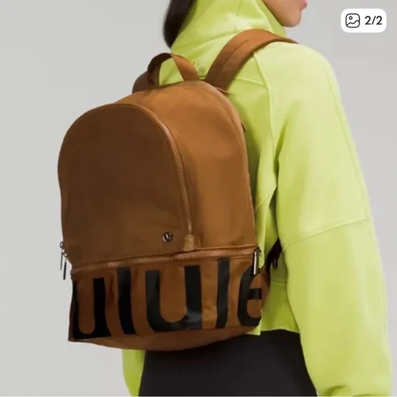 Lululemon Athletica Olive Backpack Lululemon Everywhere Backpack (17L) - Dark Olive - lulu fanatics main image 2